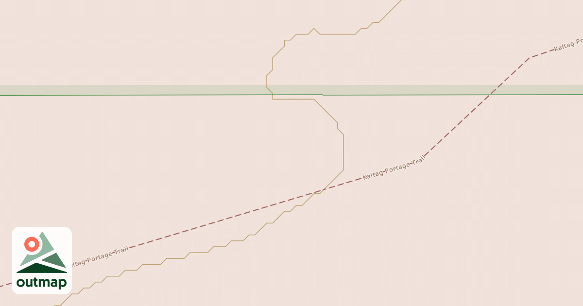 Map of Iditarod National Historic Trail