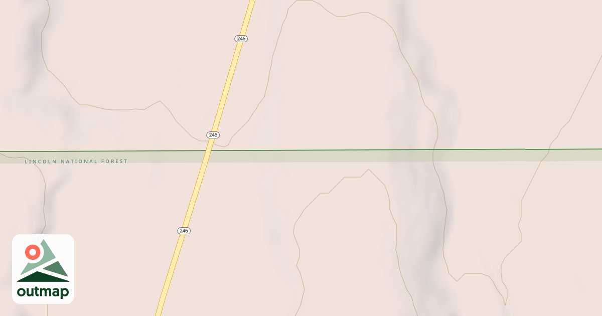 Map of USFS National Forest System Roads {ADCD0F64-FC3D-435D-BF84-8EF068A3B418}