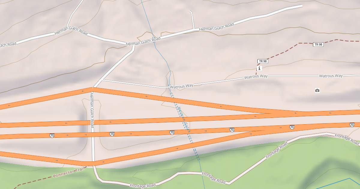Map preview of HERMAN GULCH PARKING