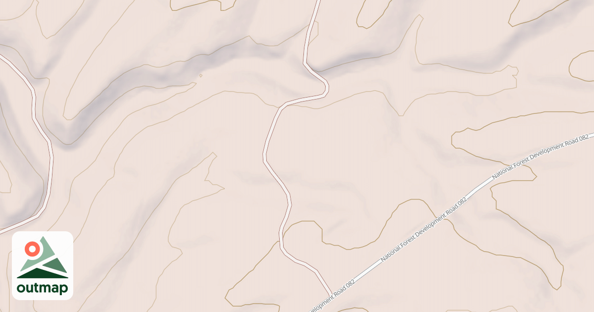 Map of BEAR SPRINGS