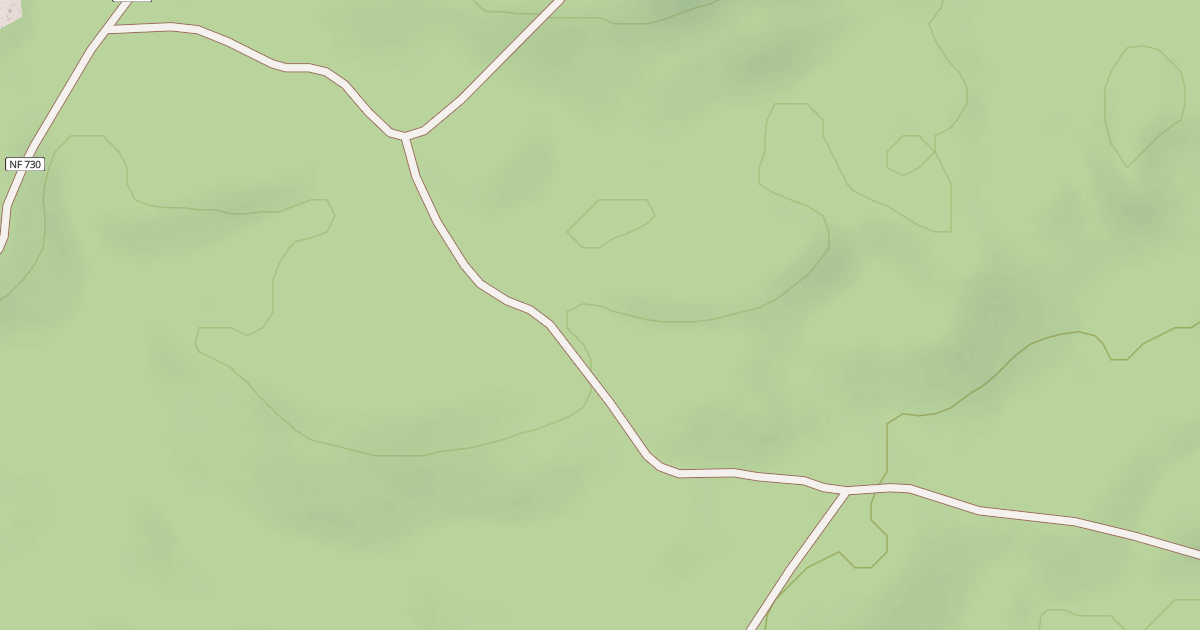 Map preview of Three Bowls Cutoff