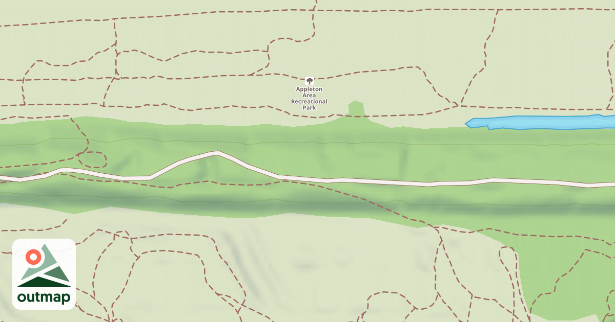 Map of Appleton Area Recreational Park