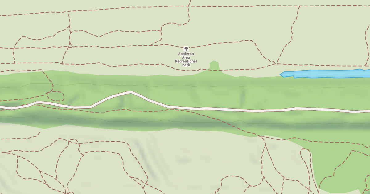 Map preview of Appleton Area Recreational Park
