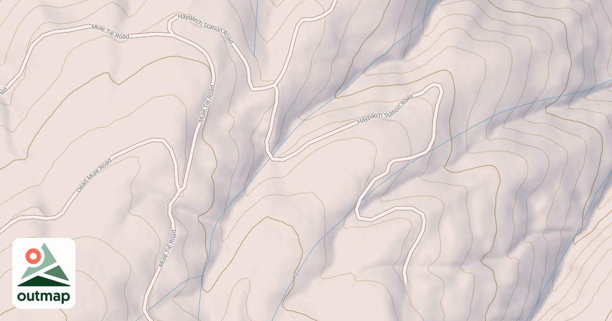 Map of HAYPATCH STATION