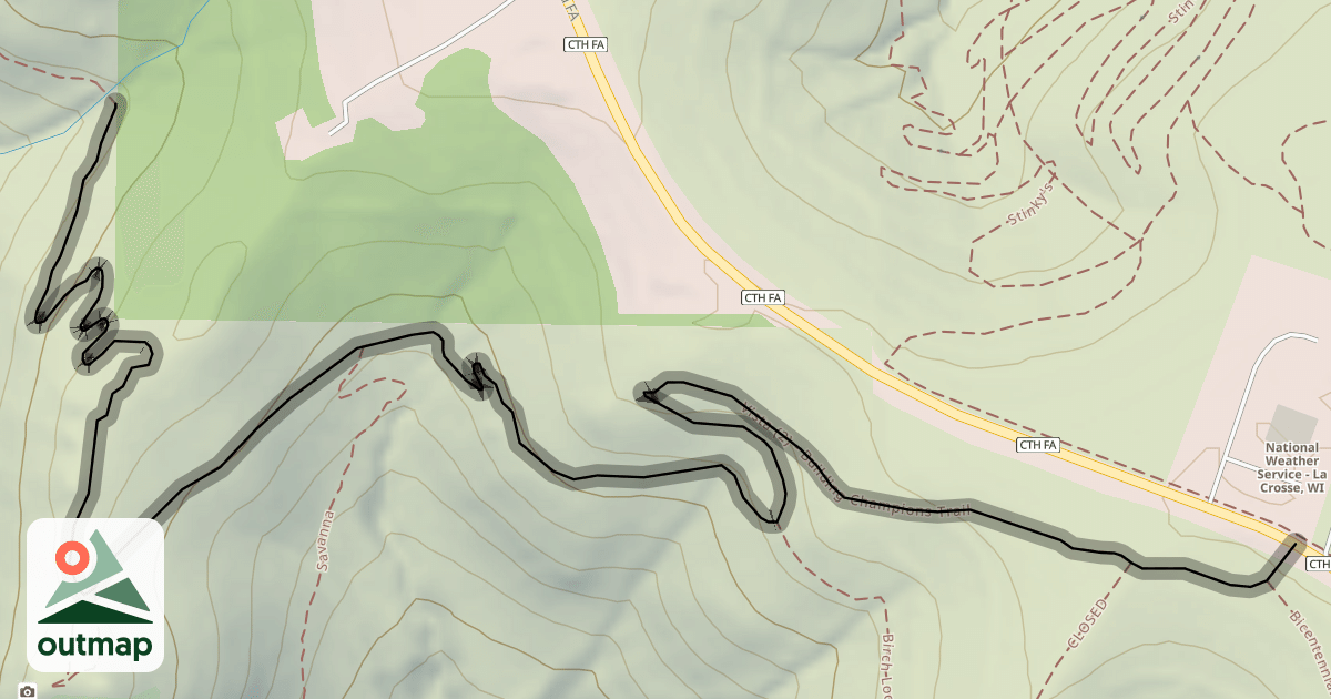 Map of Vista (2) - Building Champions Trail
