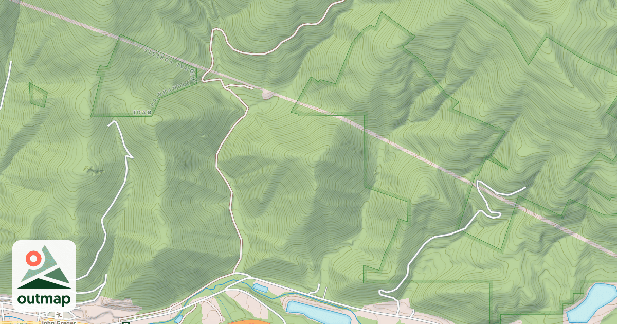 Map of DAISY GULCH