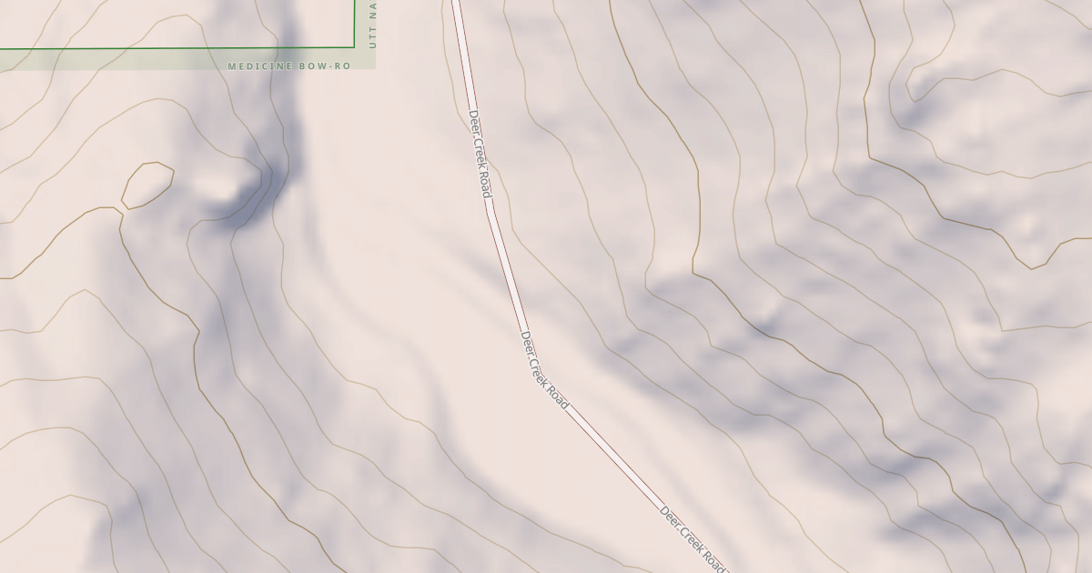 Map preview of DEER CREEK