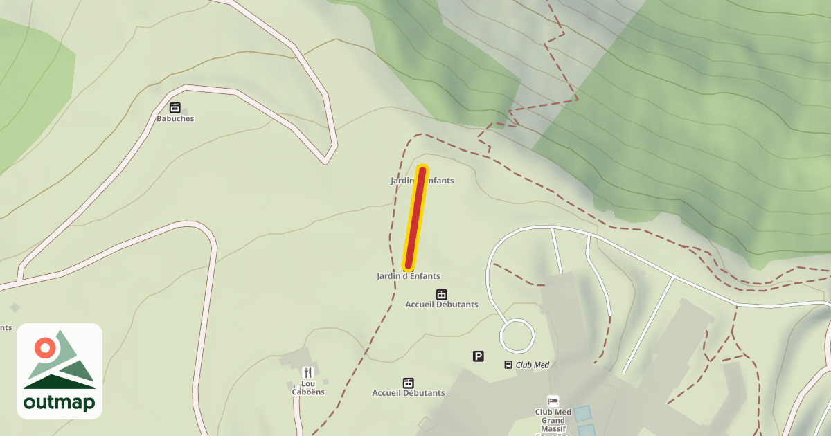 Map of Jardin d'Enfants