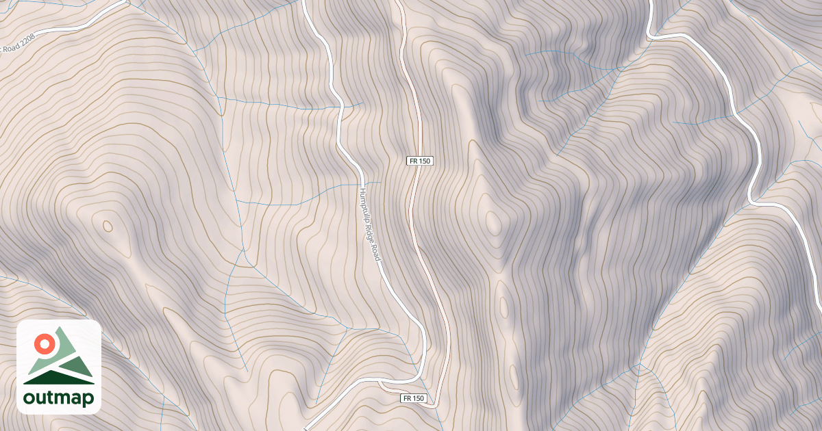 Map of USFS Motor Vehicle Use Map Roads {70D81C51-31B0-4E44-B34C-92E0187AC973}