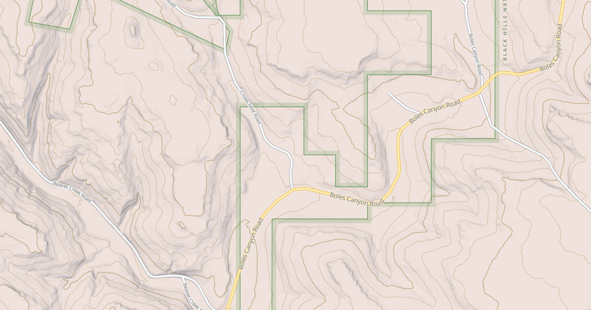Map preview of BEAVER CREEK BR 1A