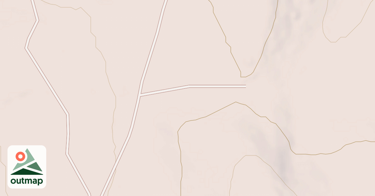 Map of CLIFF SPRING CUTOFF