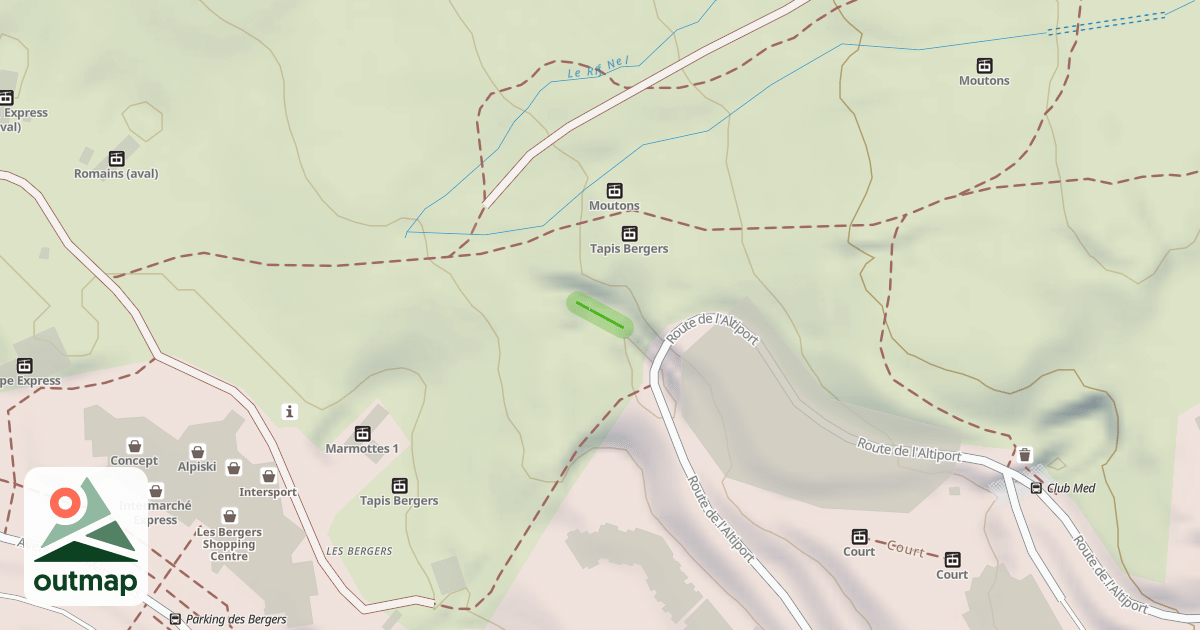 Map of Club Med