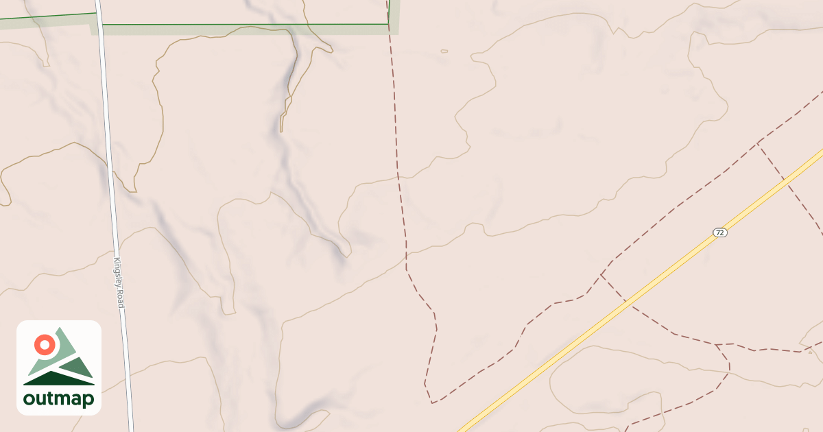 Map of Red Pine Access Trail