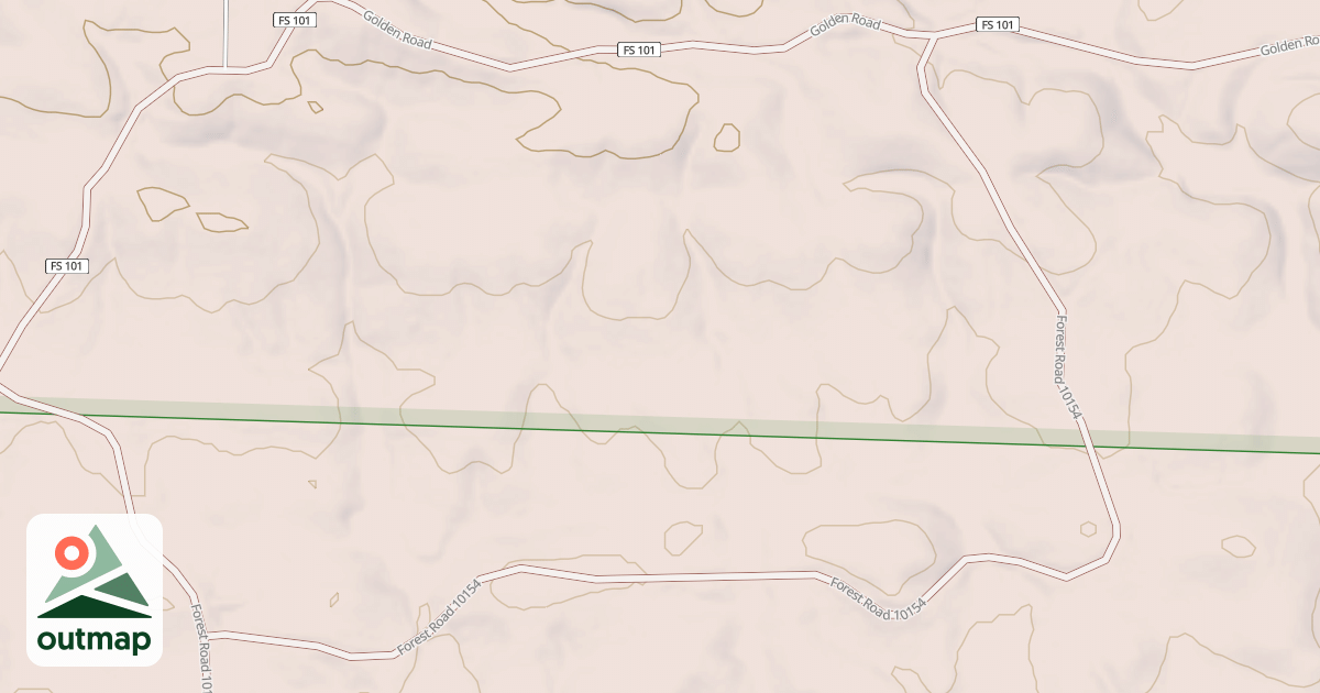 Map of USFS Motor Vehicle Use Map Roads {A7592737-89E5-4F7C-A296-D433496E811D}