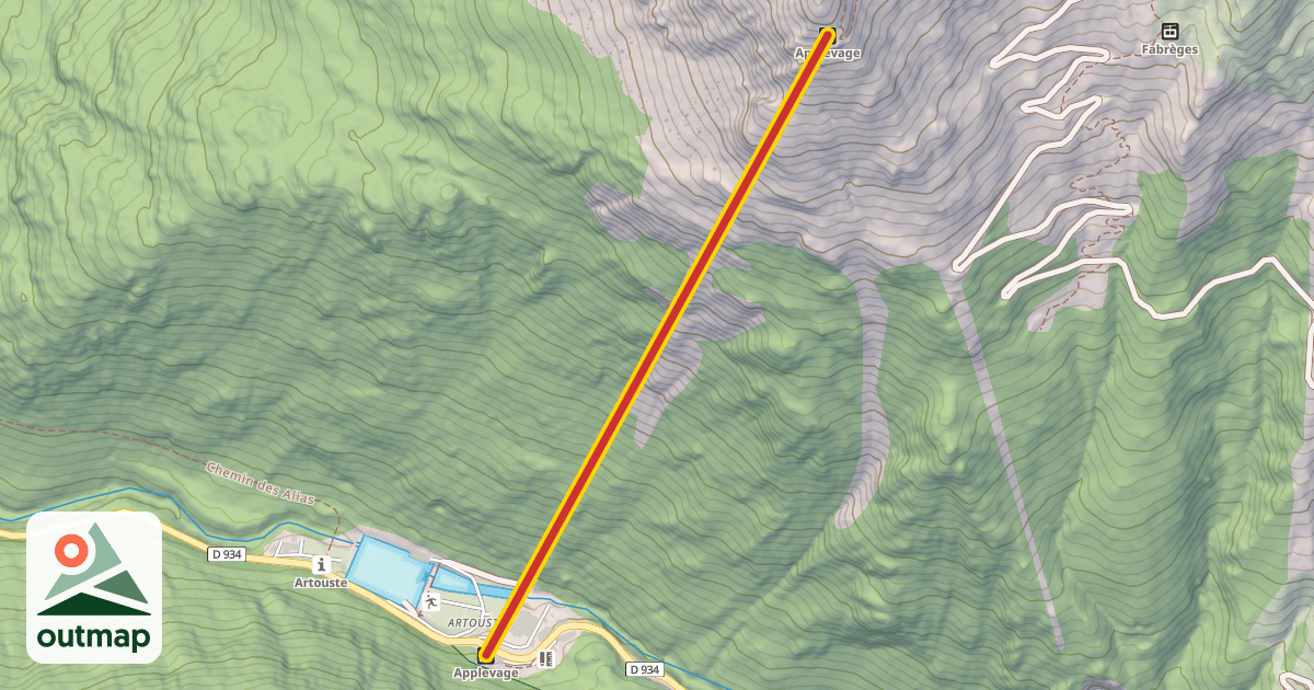 Map of Applevage