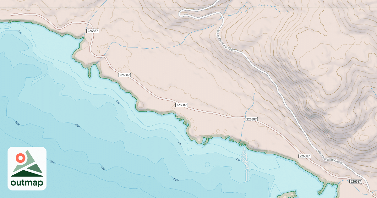 Map of MACNAMARA POINT