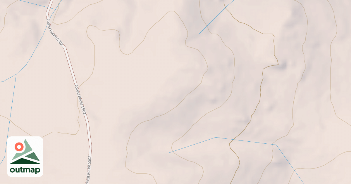 Map of AMANDA'S ROAD