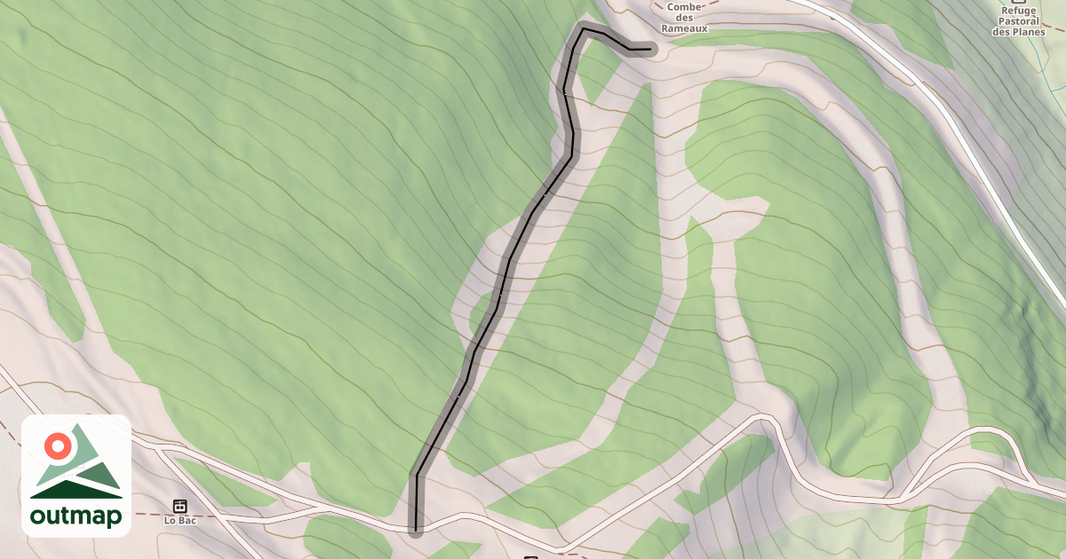 Map of Les Rhodos