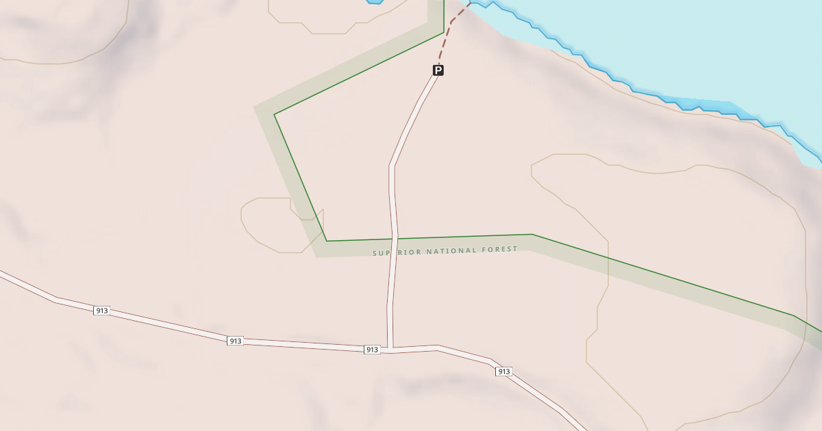 Map preview of COMFORT LAKE ACCESS