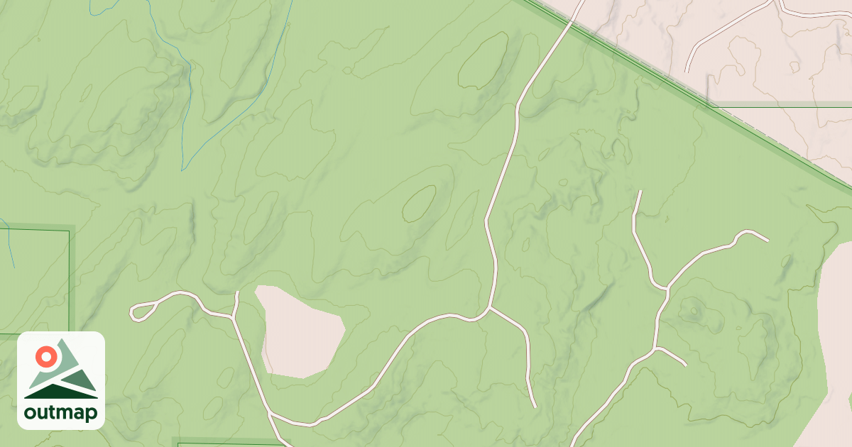 Map of BRULE LAKE SPUR ROAD