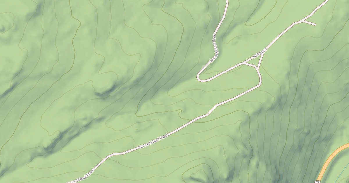 Map preview of BUNCE SCHOOL