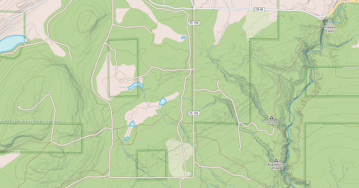 Map preview of HARMON SEVER ROAD