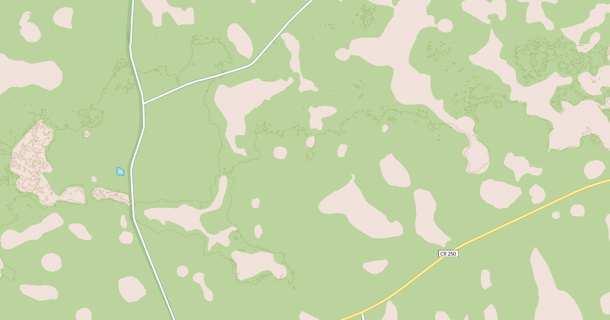 Map preview of USFS National Forest System Roads {7CFF02A5-101B-4FF8-AED4-79F567FB456D}