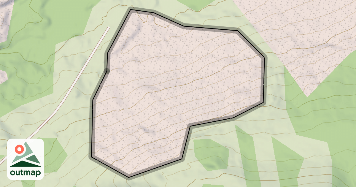Map of Granite Bowl