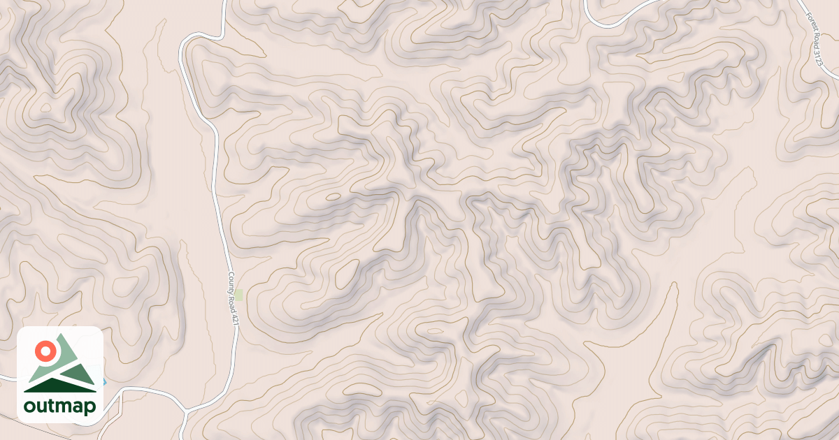Map of KNOX RIDGE