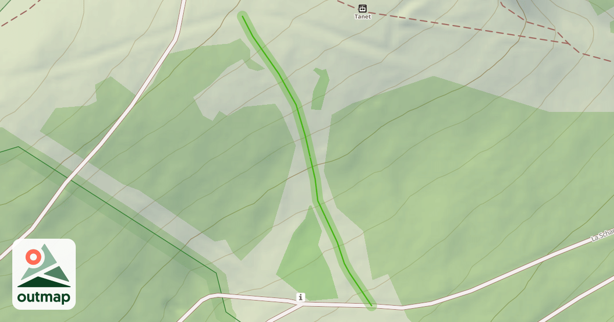 Map of La Schantz
