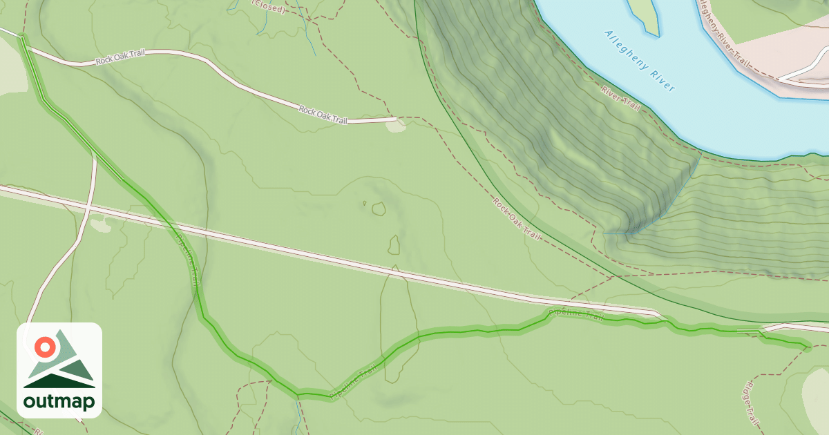 Map of Pipeline Trail