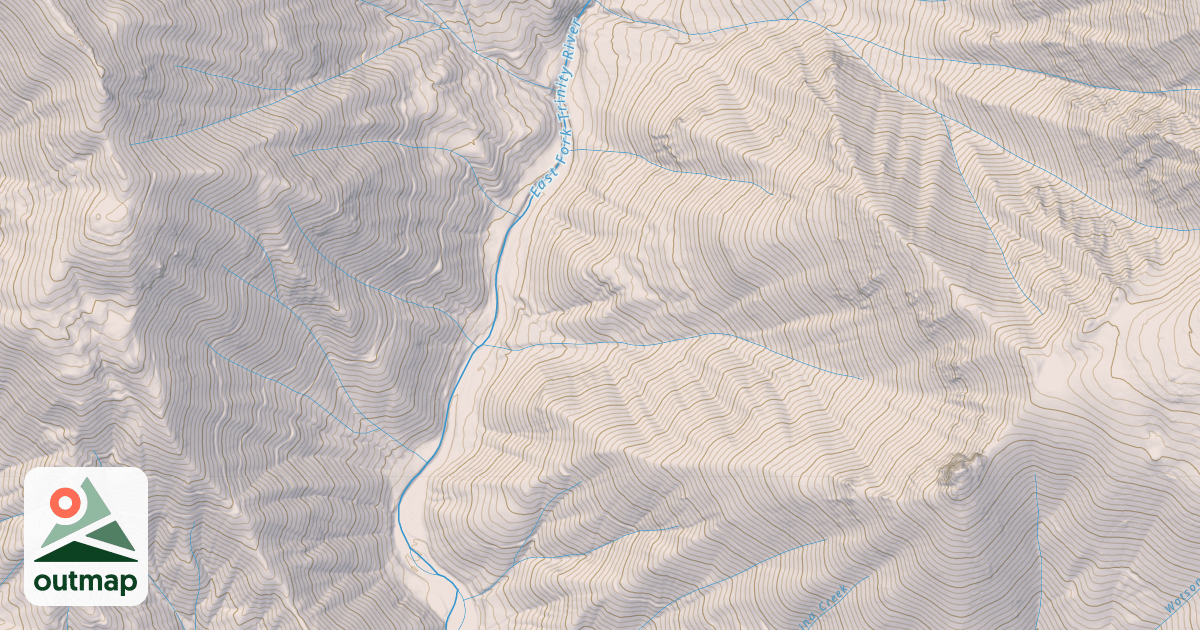 Map of BEAR FLAT