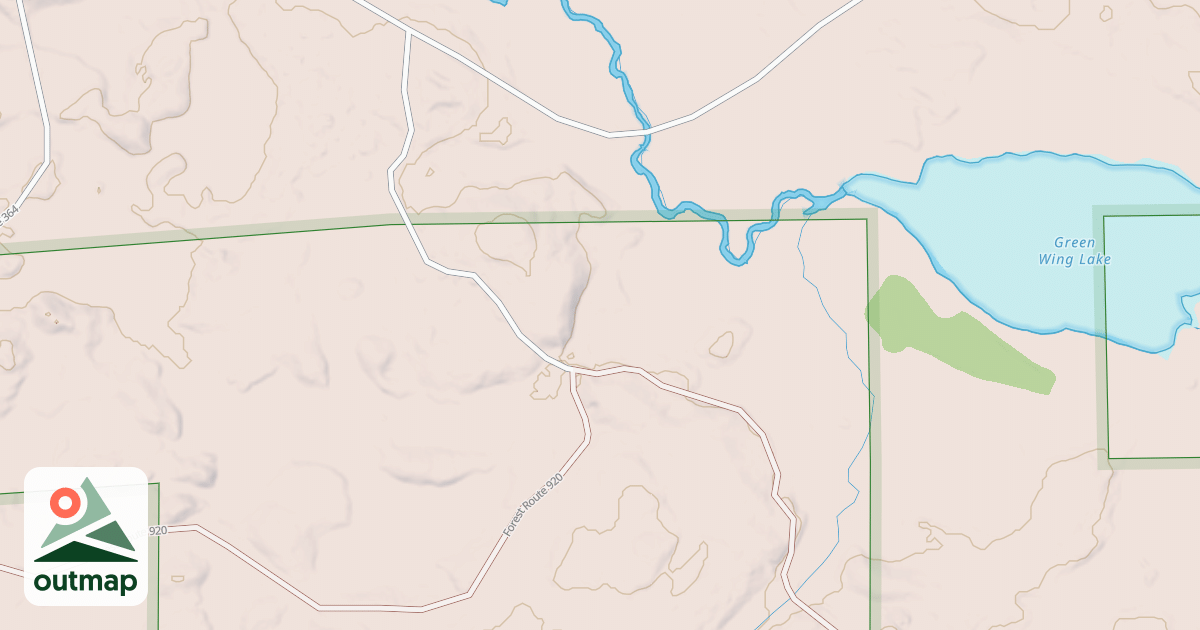 Map of FOLLY CREEK