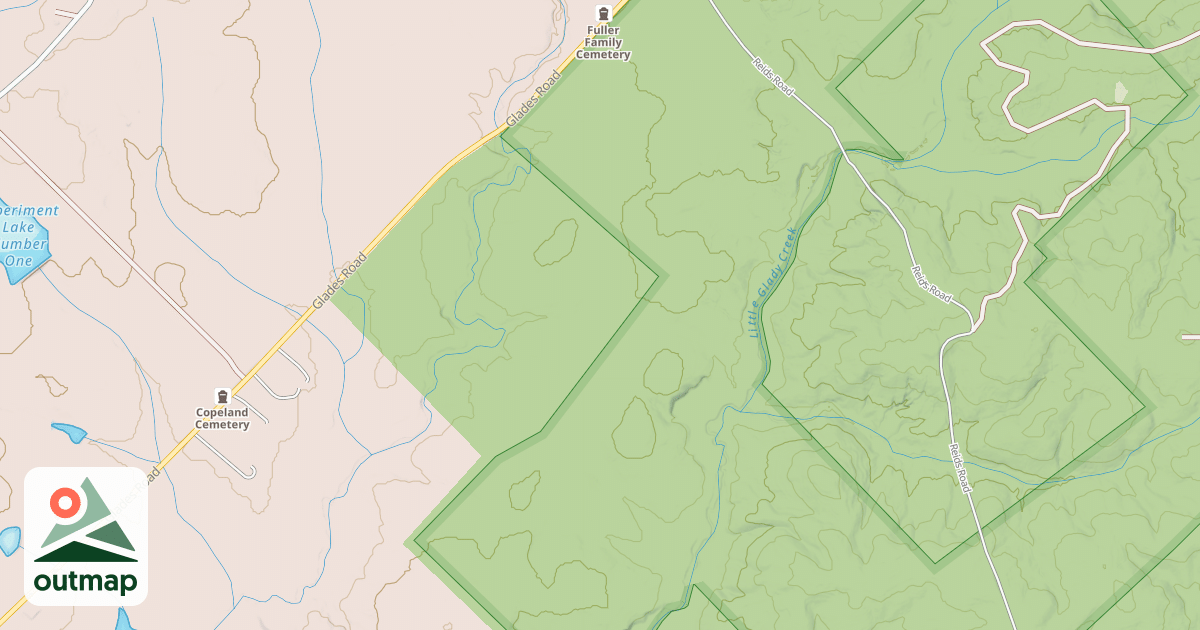 Map of EVERGREEN