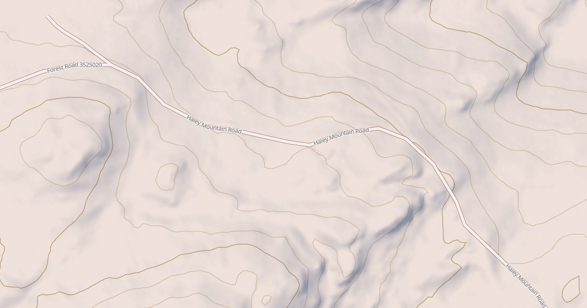 Map preview of HALEY MTN