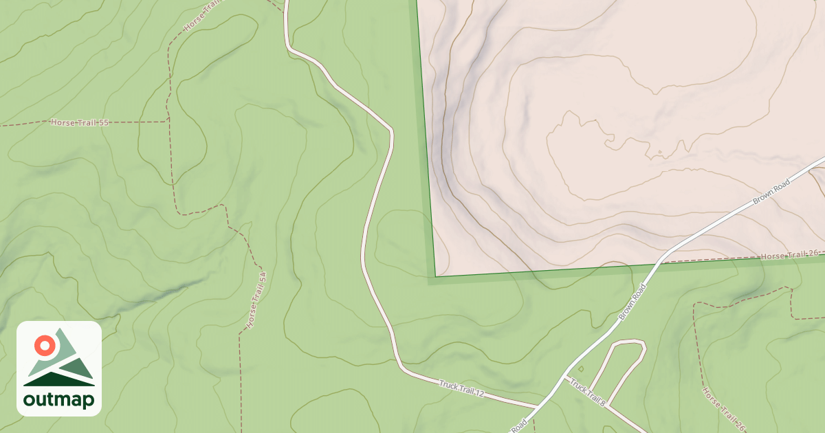Map of Truck Trail 12