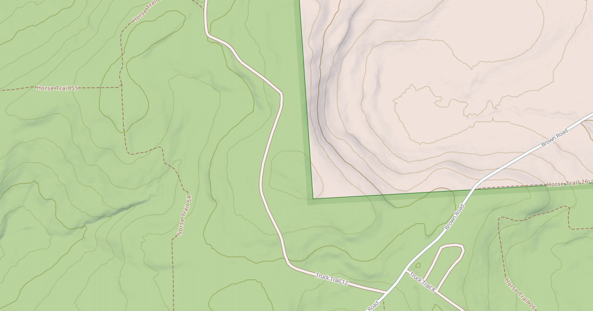 Map preview of Truck Trail 12