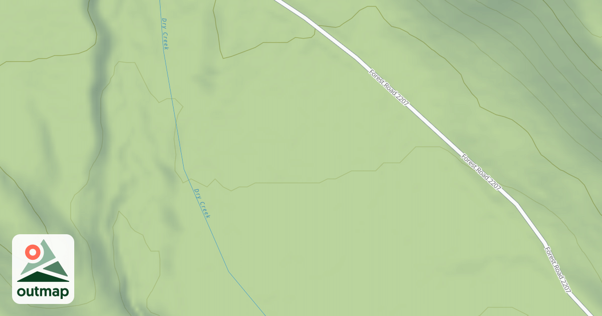 Map of USFS National Forest System Roads {29DE2D8A-3657-4D2D-B6FF-88A6B56C224B}