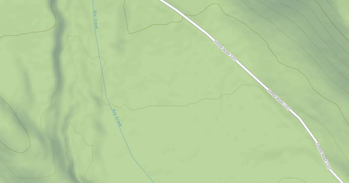 Map preview of USFS National Forest System Roads {29DE2D8A-3657-4D2D-B6FF-88A6B56C224B}