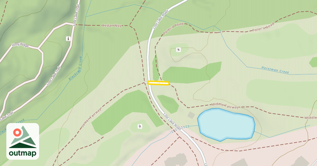 Map of Middle Fairway