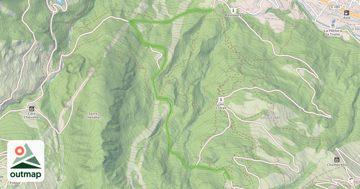 Map of Marteau