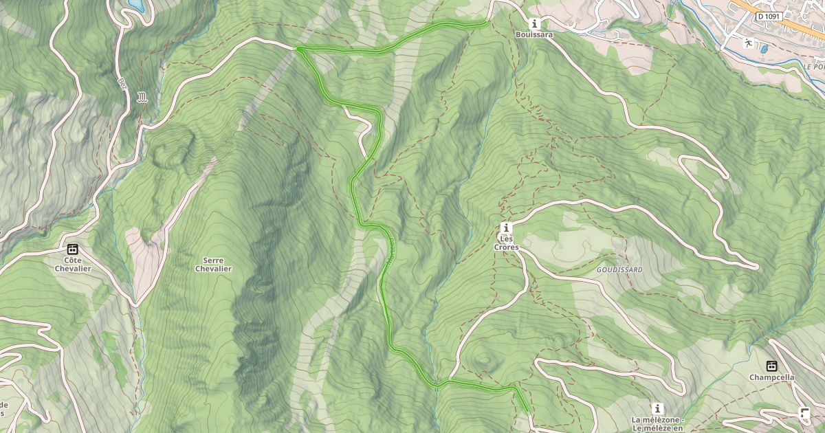 Map preview of Marteau