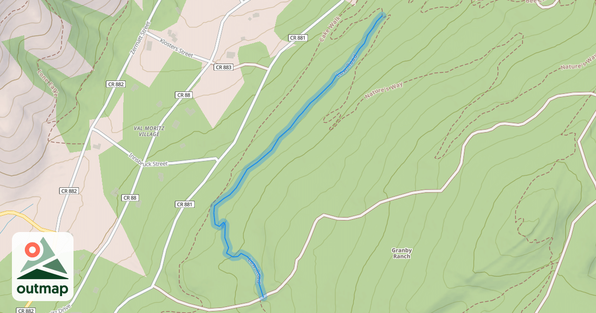 Map of Low Road