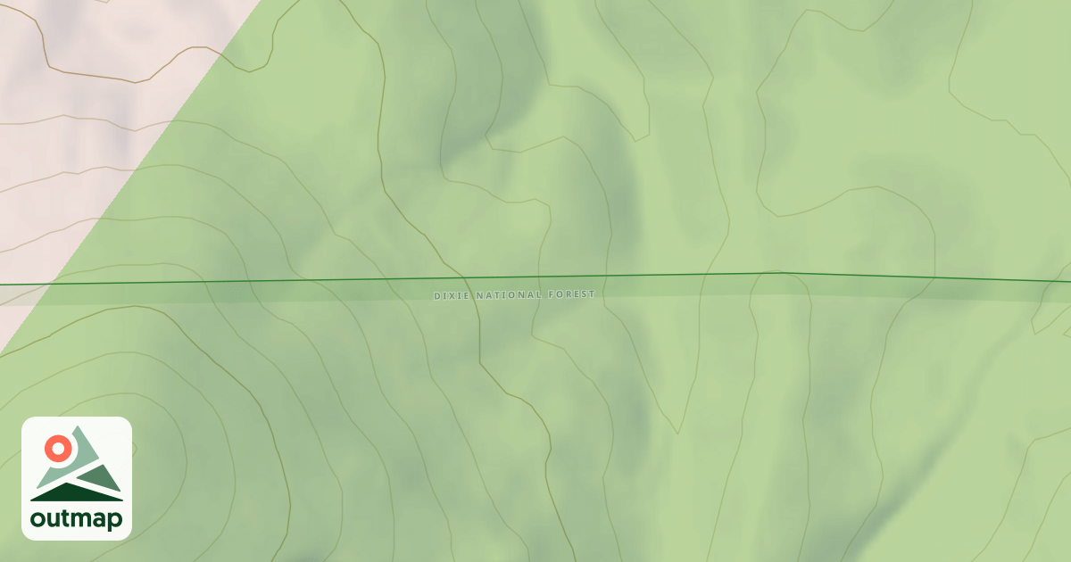 Map of USFS National Forest System Roads {354724A4-DA7A-406F-9FCC-B00E306AC04B}