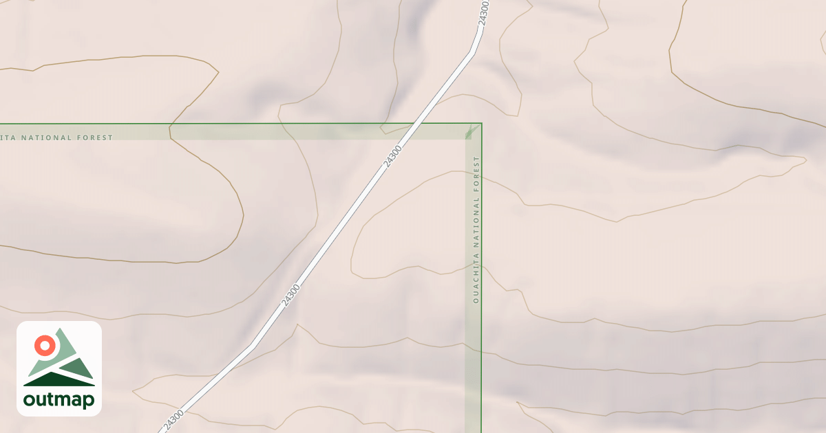 Map of USFS National Forest System Roads {8AC25DF1-EE4F-44E0-A5A4-10415EA28549}
