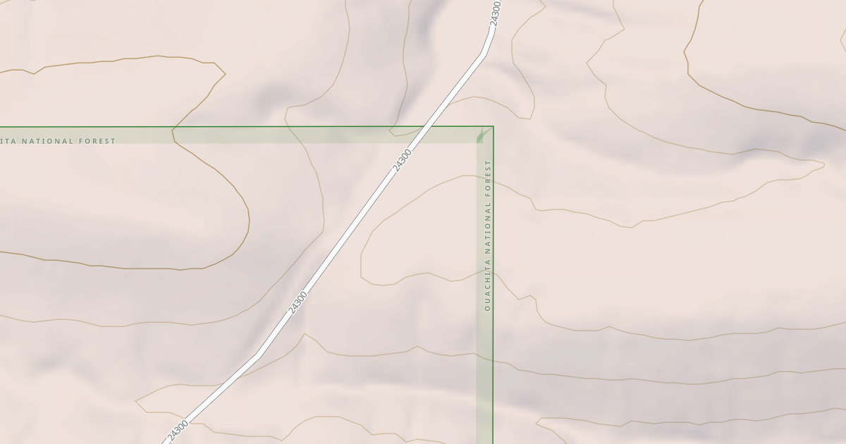 Map preview of USFS National Forest System Roads {8AC25DF1-EE4F-44E0-A5A4-10415EA28549}