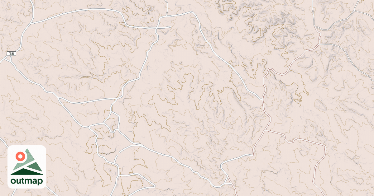 Map of USFS Motor Vehicle Use Map Trails 24790