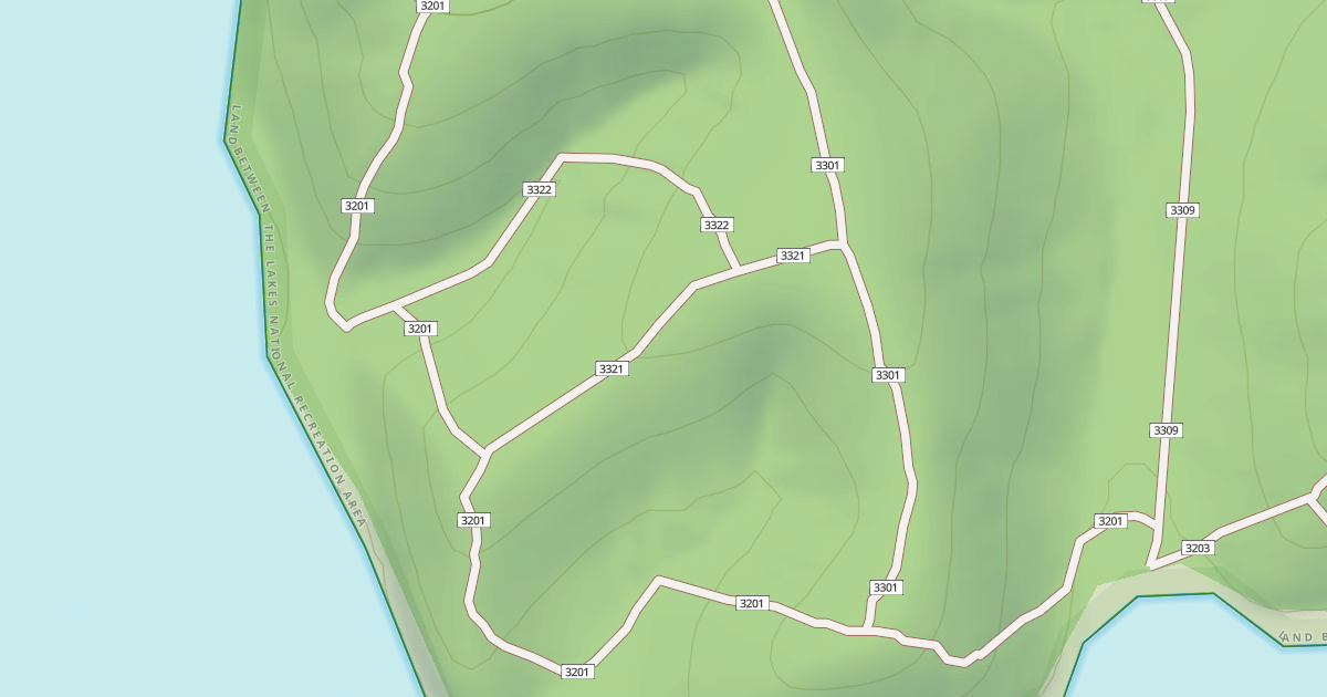Map preview of USFS Motor Vehicle Use Map Trails 19852