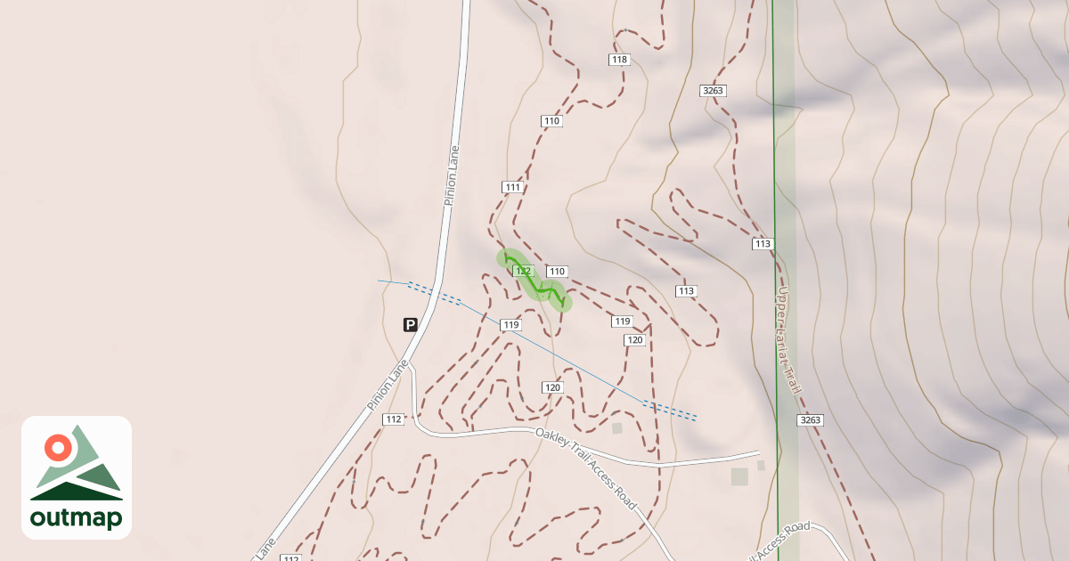 Map of Escape Connection Trail