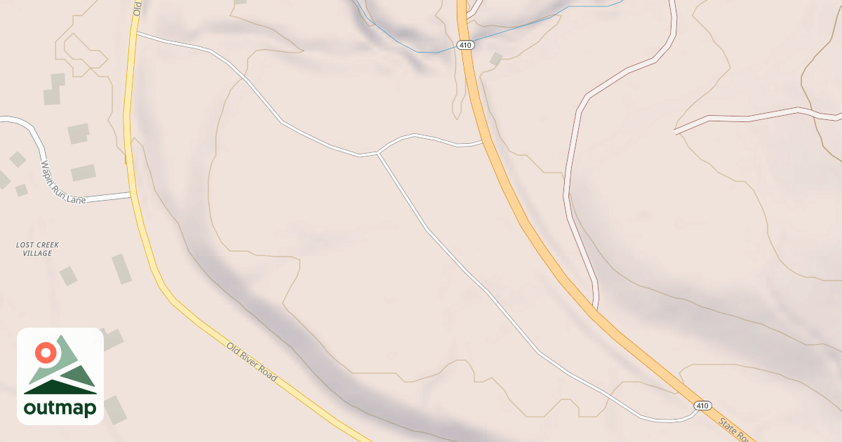 Map of GOLD CREEK SUMMER HOMES 2